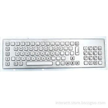 ZT599BE Kiosk Metal Keyboard plus PCI EPP for ATM, Self - S
